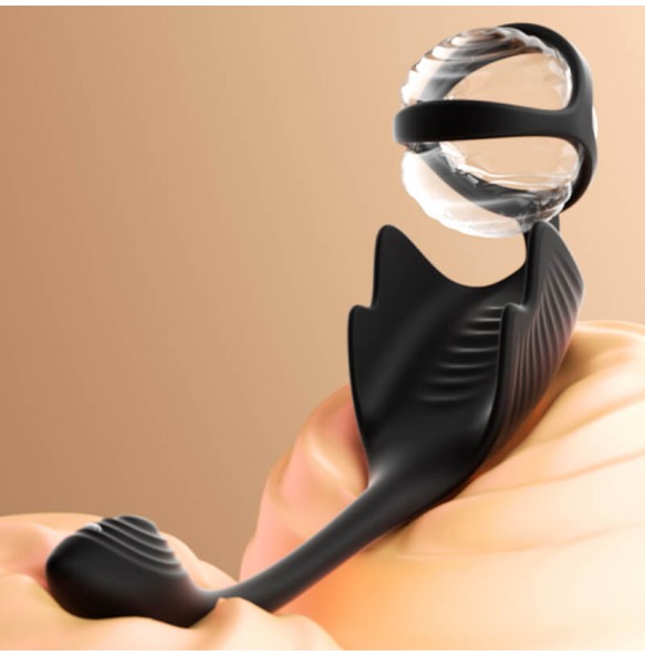 MizzZee - Delay Ring Vibrating Prostate Massager (Smart APP Model - Chargeable)